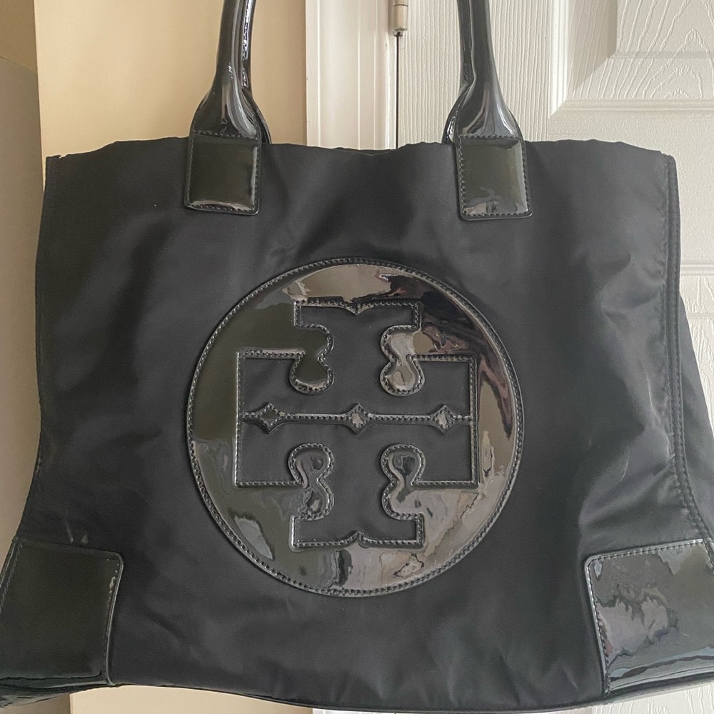 Large Tory Burch Monogram Tote